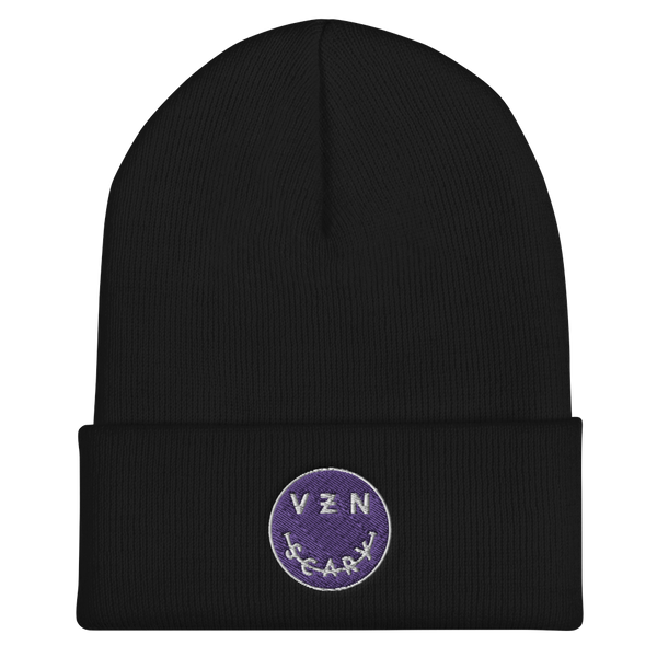 ミュージシャン VAWS ONLINE limited Beanie cuffed-beanie-black-front-